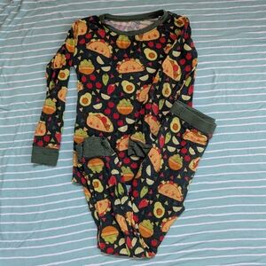 Little Sleepies Taco Time 4T Pajamas